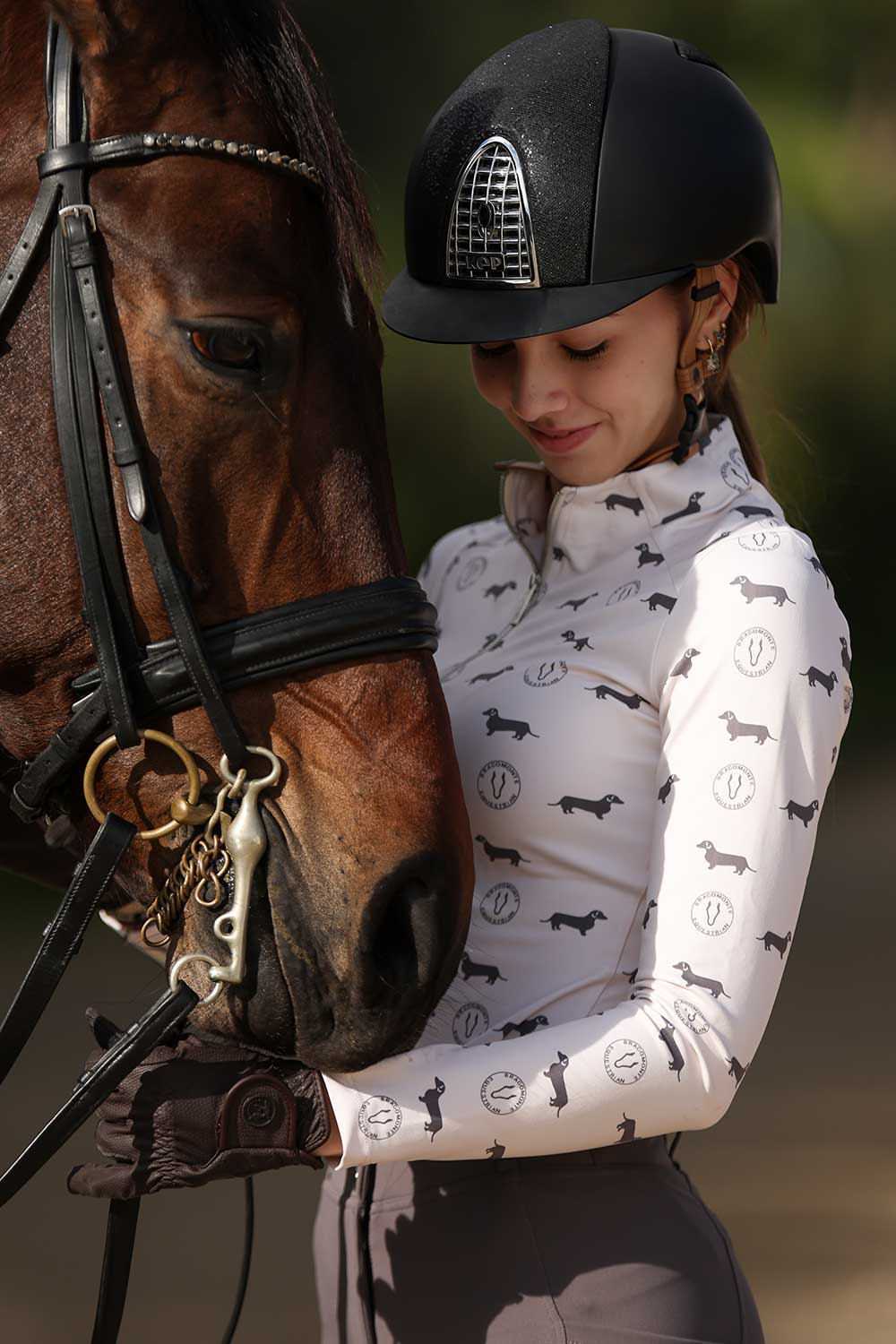 Puppy Love Equestrian Top