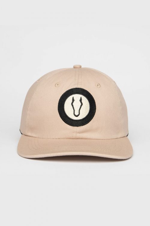 Gorra de equitacion beige Unisex detalles ecuestres bracomonte equestrain marbella